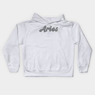 Aries Glitter Kids Hoodie